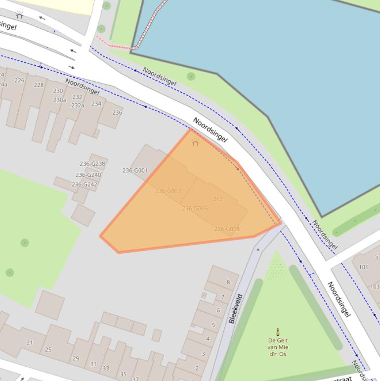 Kaart van postcodegebied 4611SP.