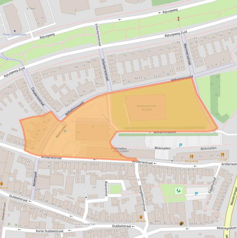 Kaart van postcodegebied 4611WJ.