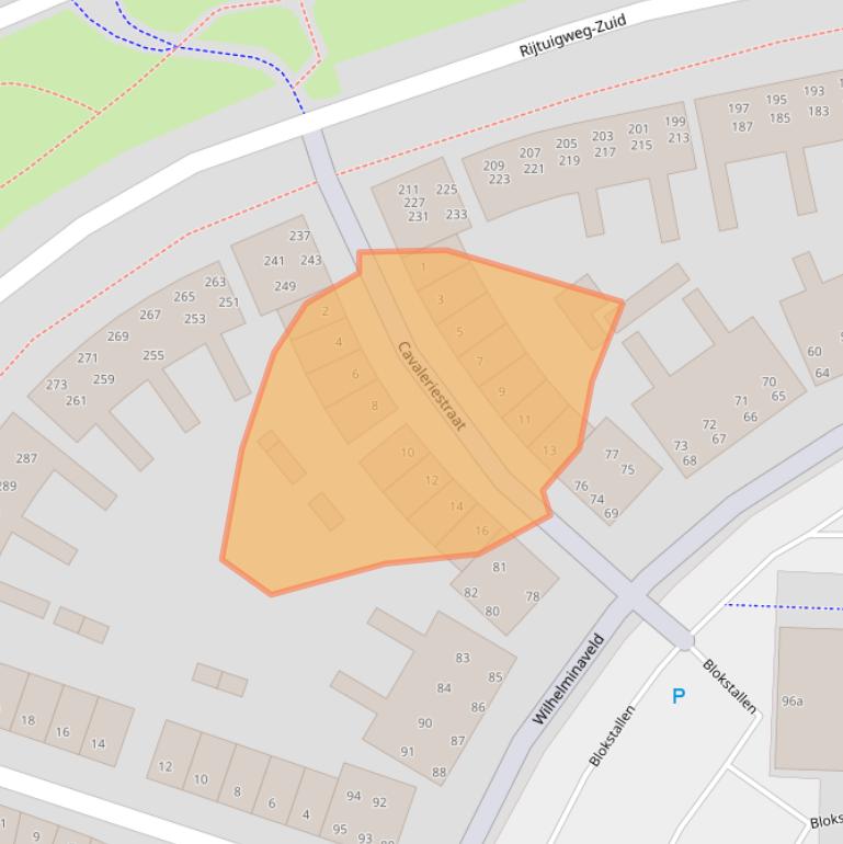 Kaart van postcodegebied 4611WN.