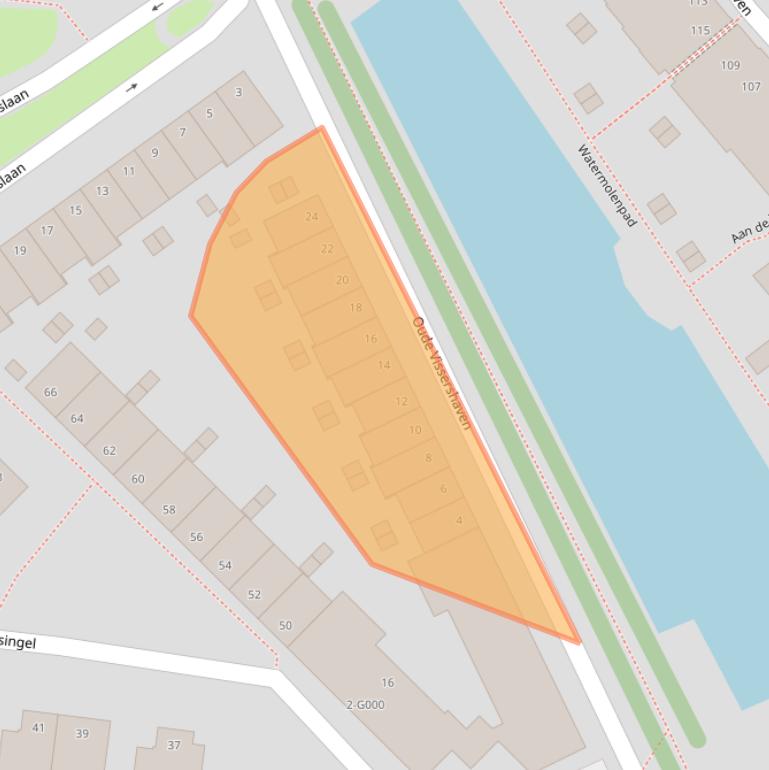 Kaart van postcodegebied 4612PA.