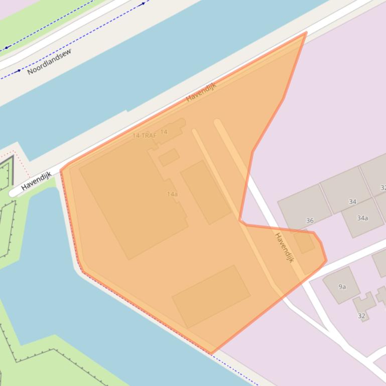 Kaart van postcodegebied 4612PJ.