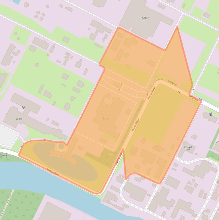 Kaart van postcodegebied 4612PX.