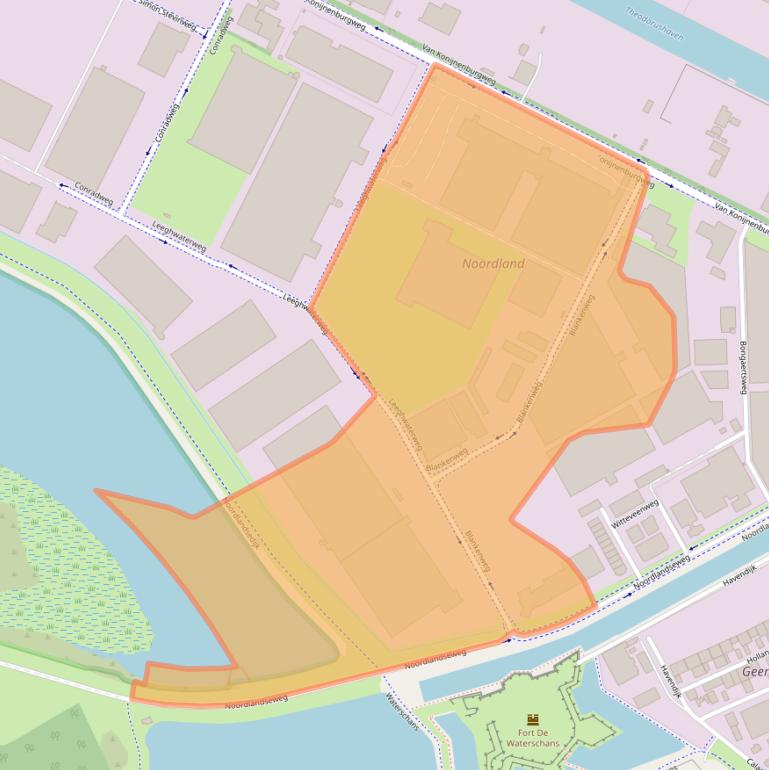 Kaart van postcodegebied 4612RC.