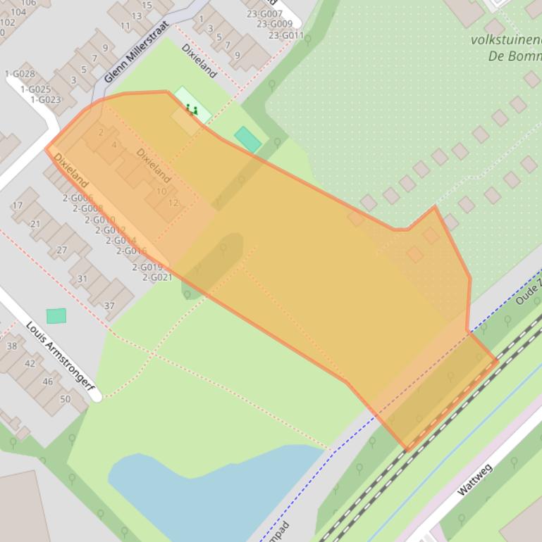 Kaart van postcodegebied 4614XM.