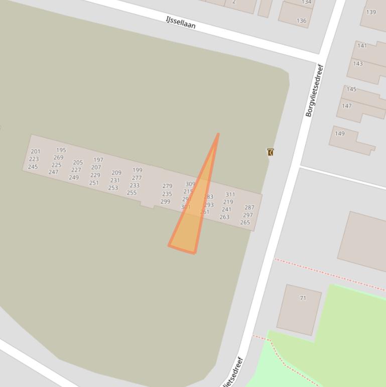 Kaart van postcodegebied 4615EL.