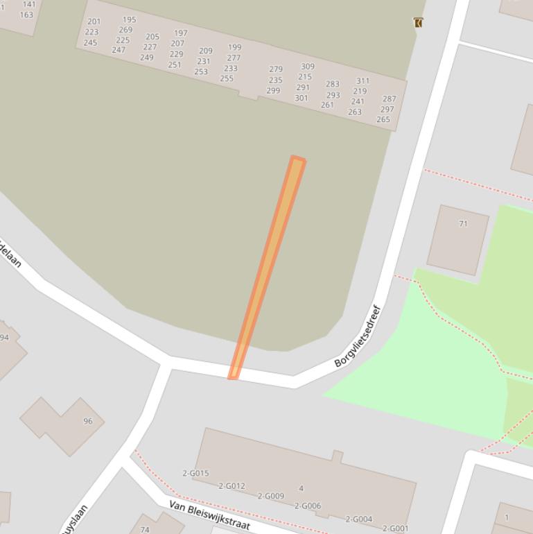 Kaart van postcodegebied 4615EP.