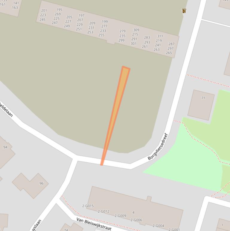 Kaart van postcodegebied 4615ER.