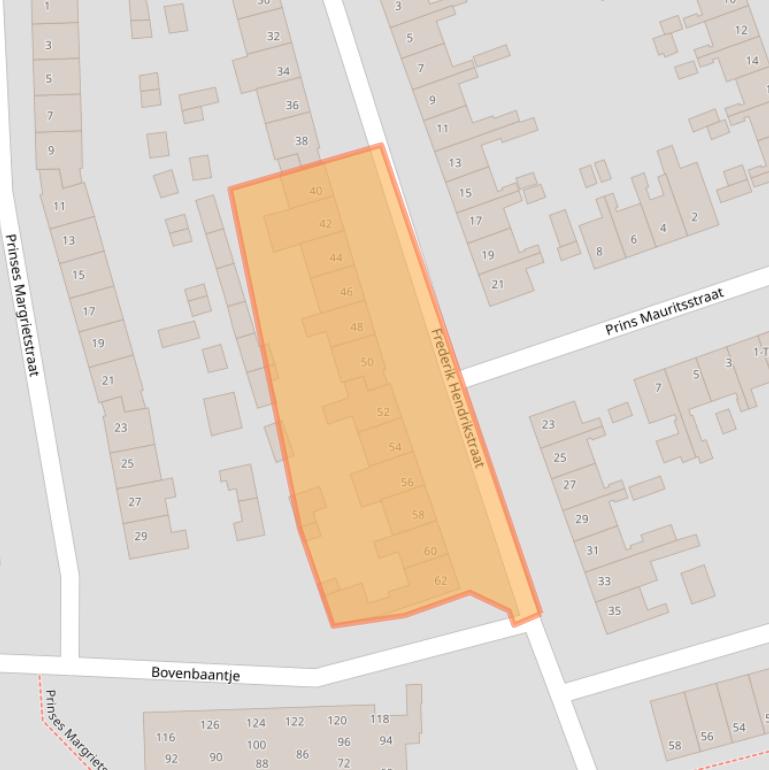 Kaart van postcodegebied 4615JL.