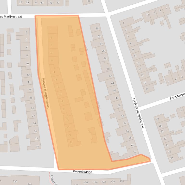 Kaart van postcodegebied 4615JM.