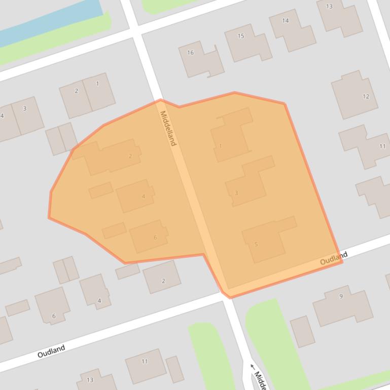 Kaart van postcodegebied 4617MH.