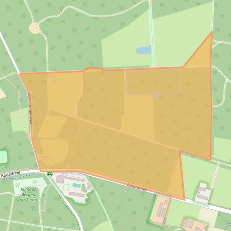 Kaart van postcodegebied 4623RB.