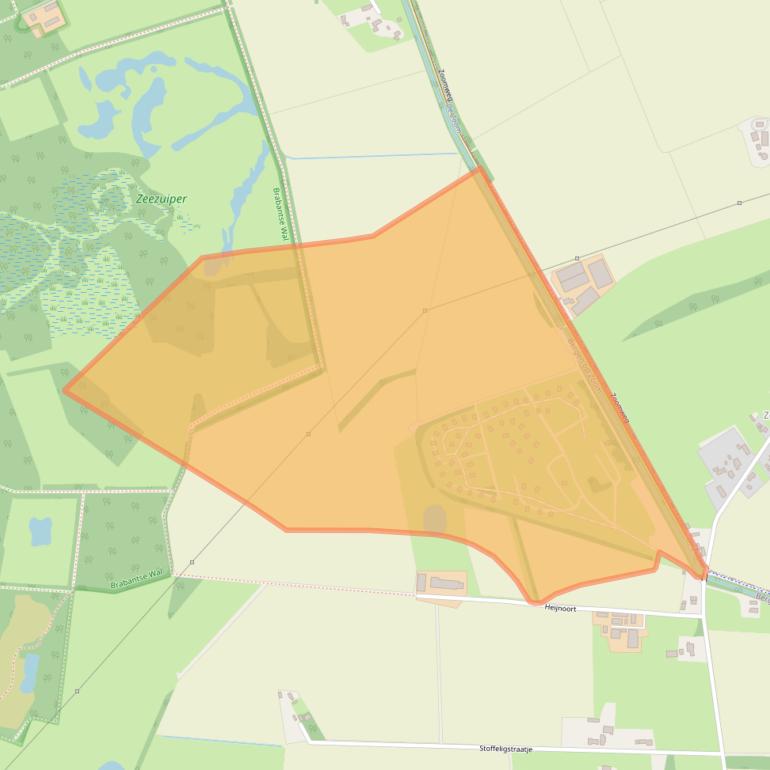 Kaart van postcodegebied 4623RN.