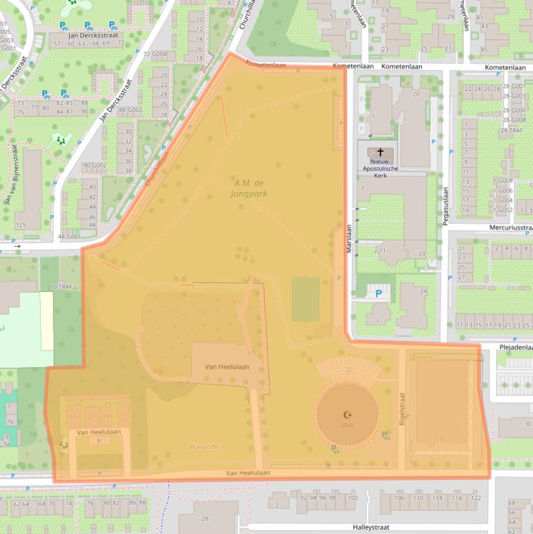 Kaart van postcodegebied 4624BL.