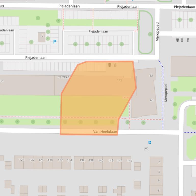 Kaart van postcodegebied 4624BV.