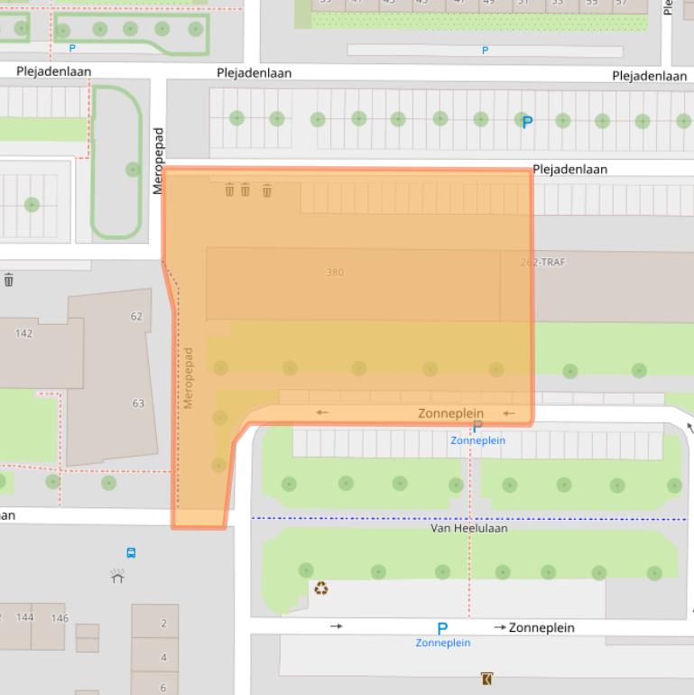 Kaart van postcodegebied 4624BW.