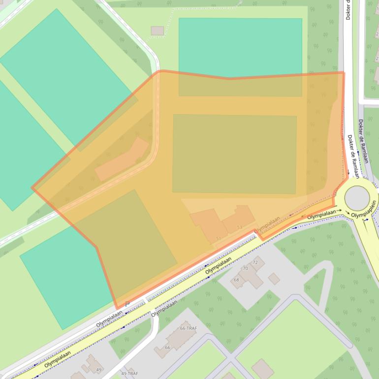 Kaart van postcodegebied 4624VA.