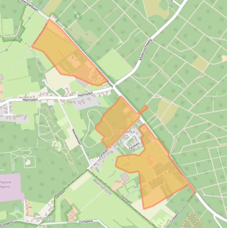 Kaart van postcodegebied 4625DM.