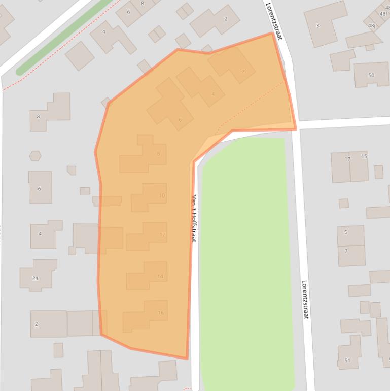 Kaart van postcodegebied 4631HE.