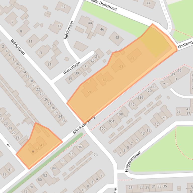 Kaart van postcodegebied 4631HH.