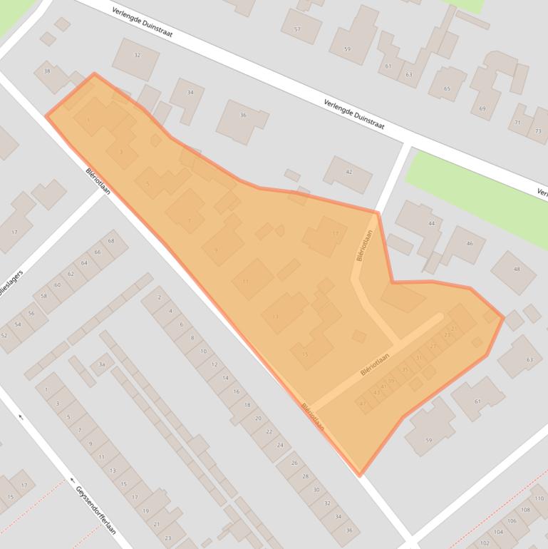 Kaart van postcodegebied 4631HT.