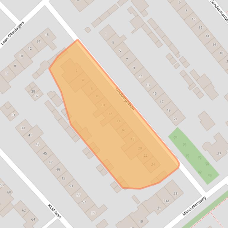 Kaart van postcodegebied 4631JD.