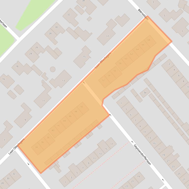 Kaart van postcodegebied 4631JH.