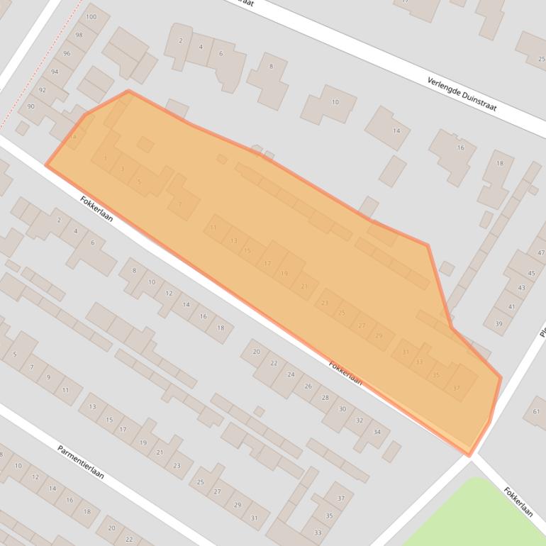 Kaart van postcodegebied 4631JM.