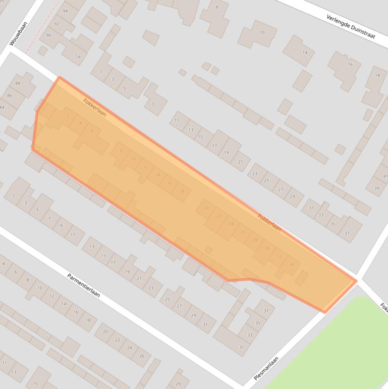 Kaart van postcodegebied 4631JN.