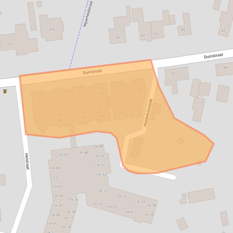 Kaart van postcodegebied 4631MA.