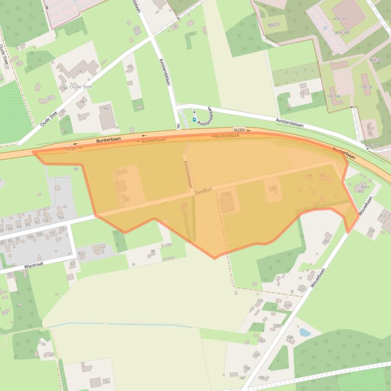 Kaart van postcodegebied 4631RR.