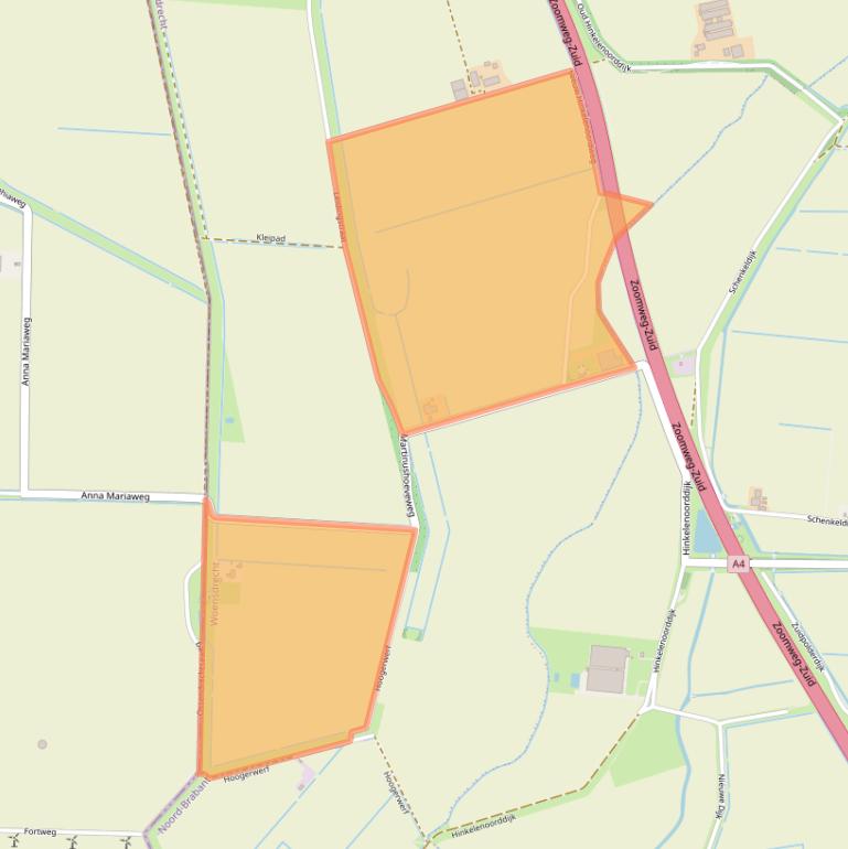 Kaart van postcodegebied 4634PH.