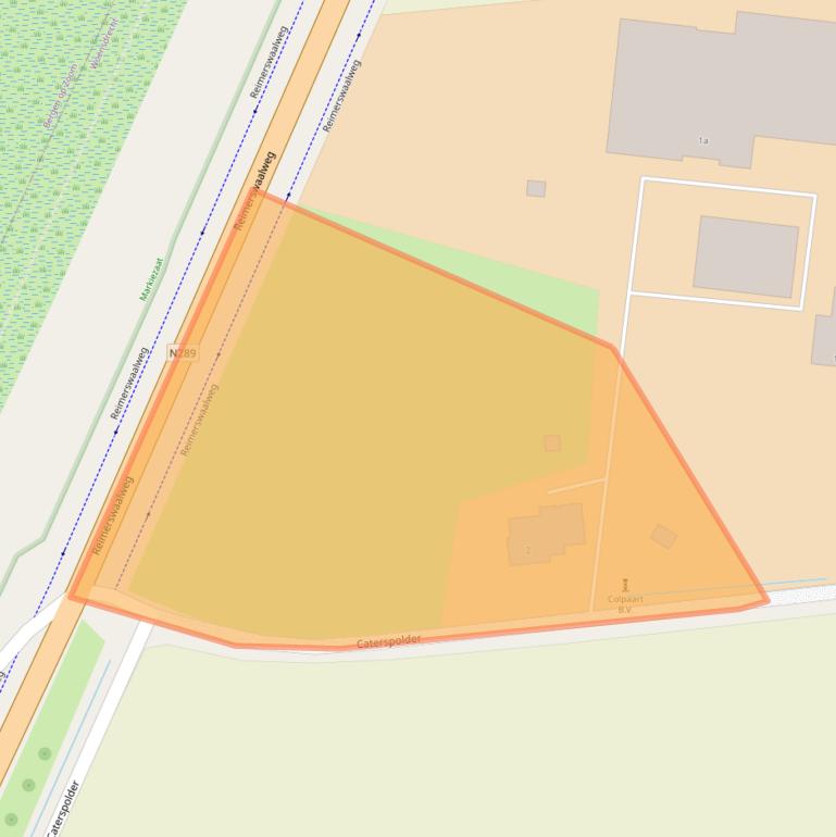 Kaart van postcodegebied 4634SC.