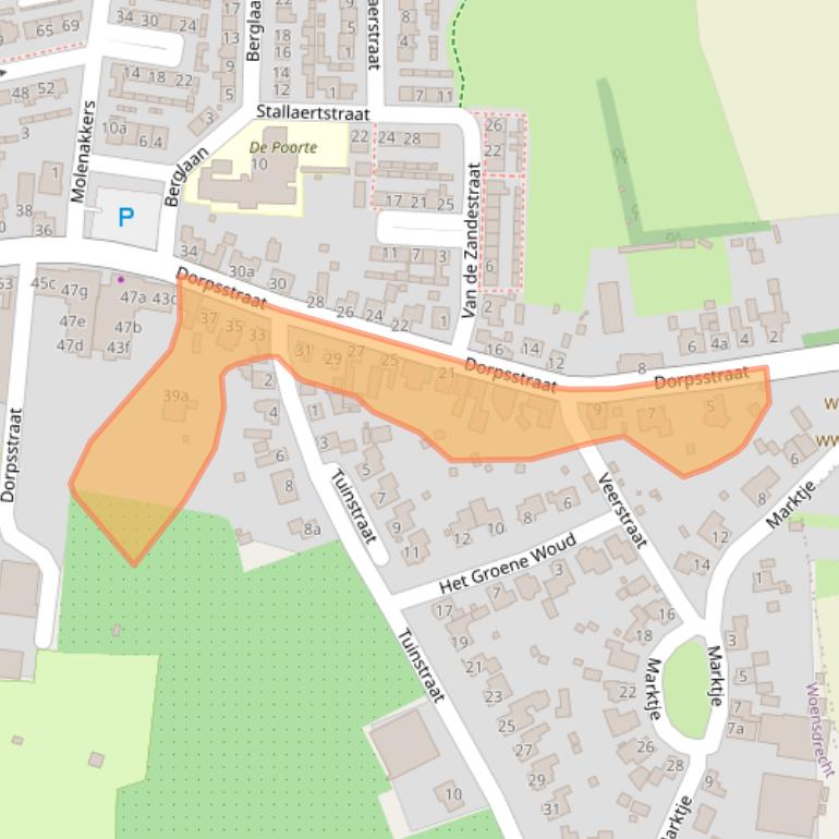 Kaart van postcodegebied 4634TM.