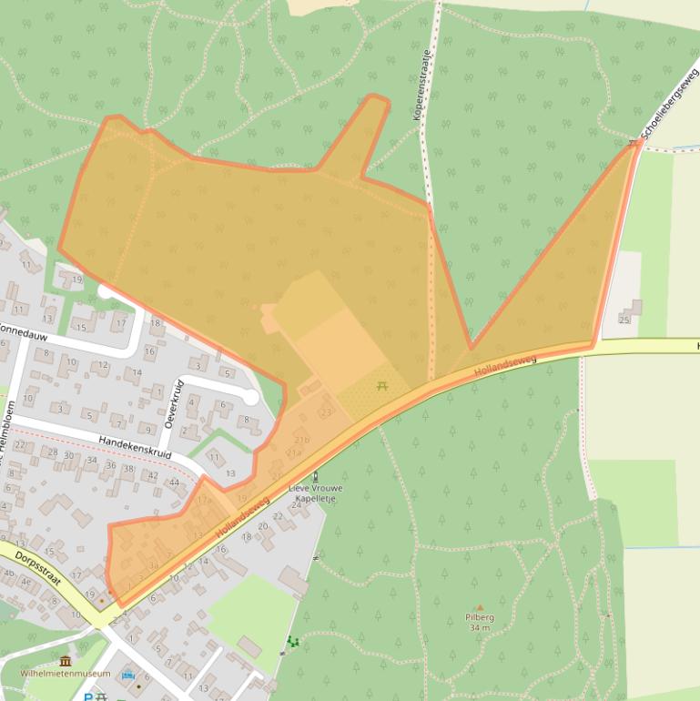 Kaart van postcodegebied 4635BD.