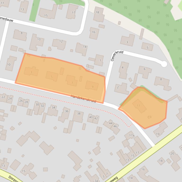 Kaart van postcodegebied 4635BH.