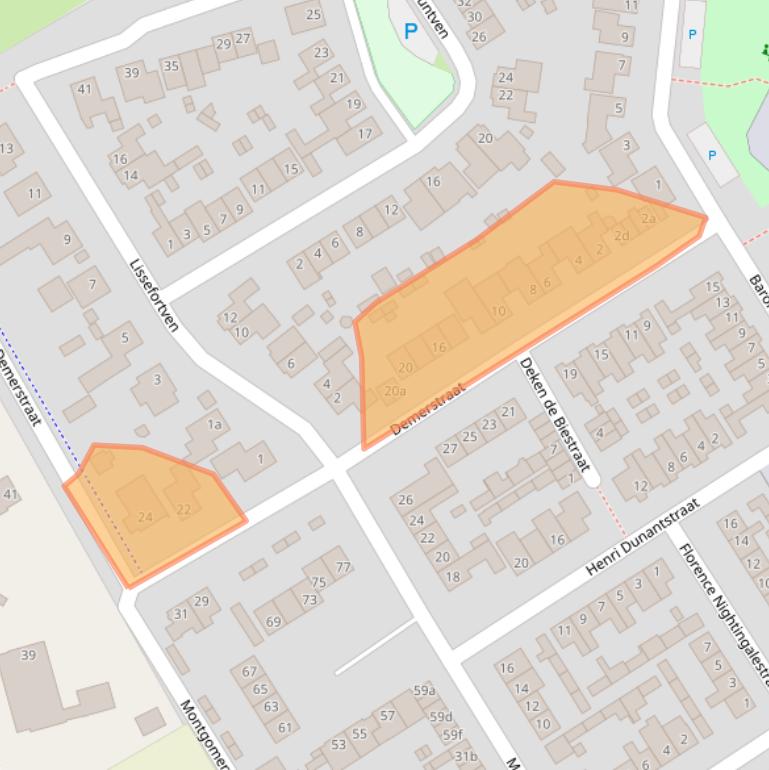 Kaart van postcodegebied 4635BV.