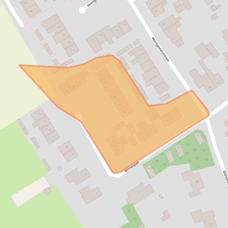 Kaart van postcodegebied 4635CJ.