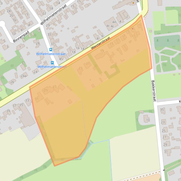 Kaart van postcodegebied 4635CS.