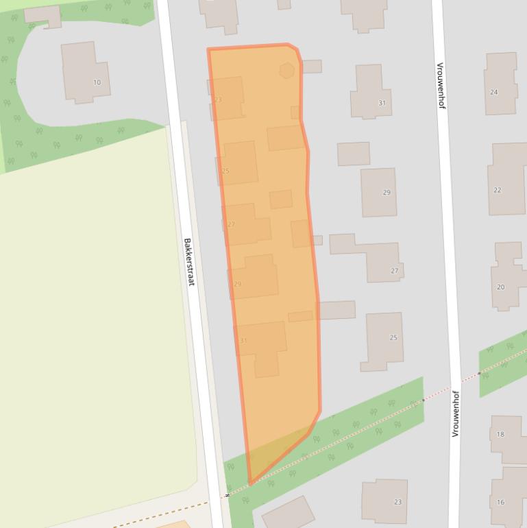 Kaart van postcodegebied 4635EA.