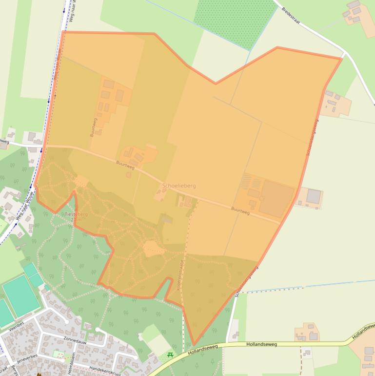 Kaart van postcodegebied 4635RN.