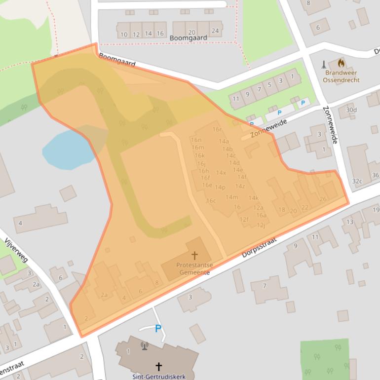 Kaart van postcodegebied 4641HW.