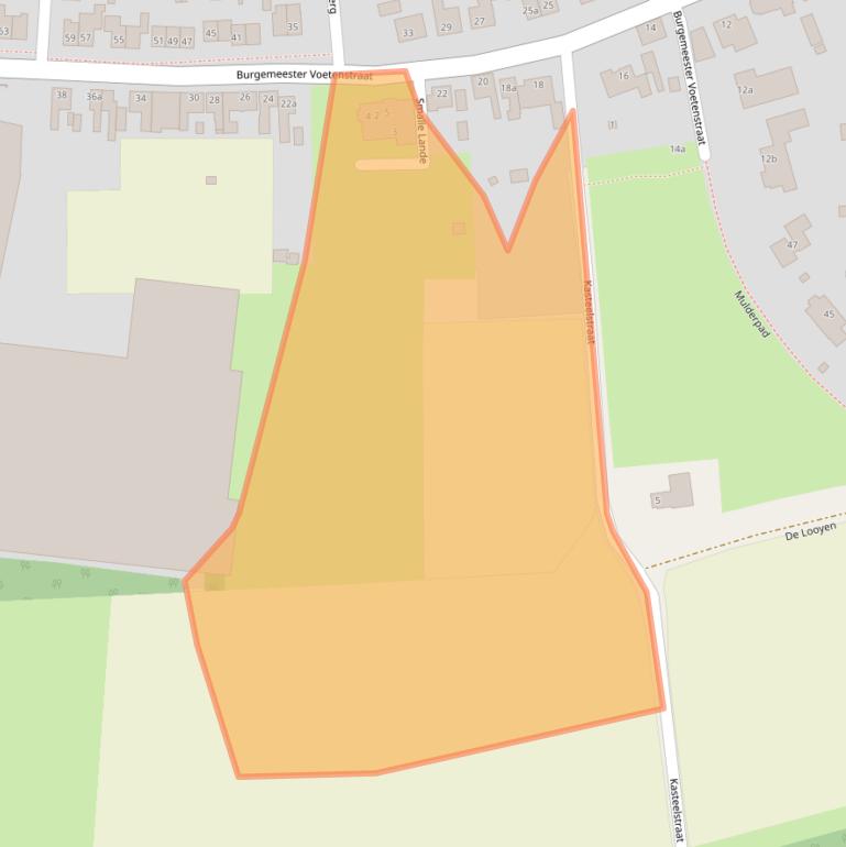 Kaart van postcodegebied 4641MA.