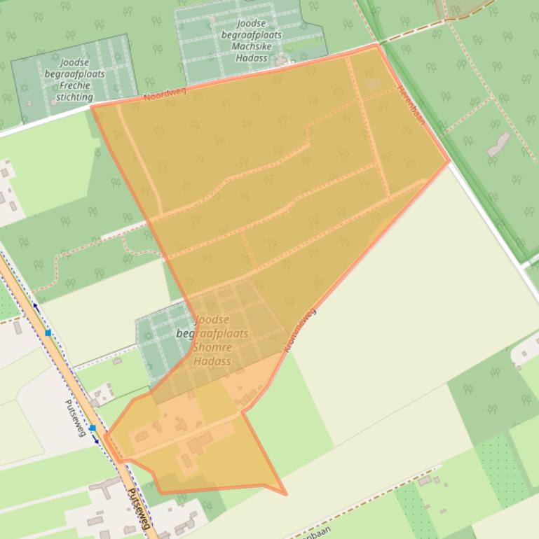 Kaart van postcodegebied 4645RH.