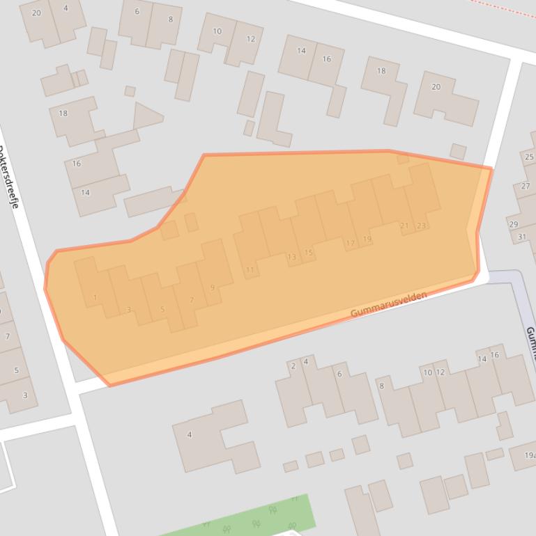 Kaart van postcodegebied 4651AR.