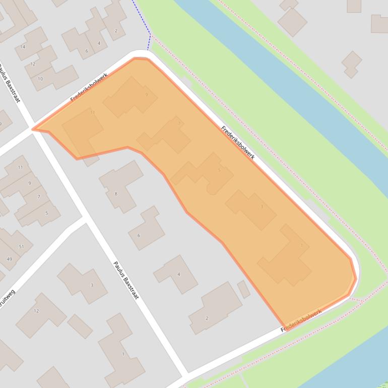 Kaart van postcodegebied 4651EH.