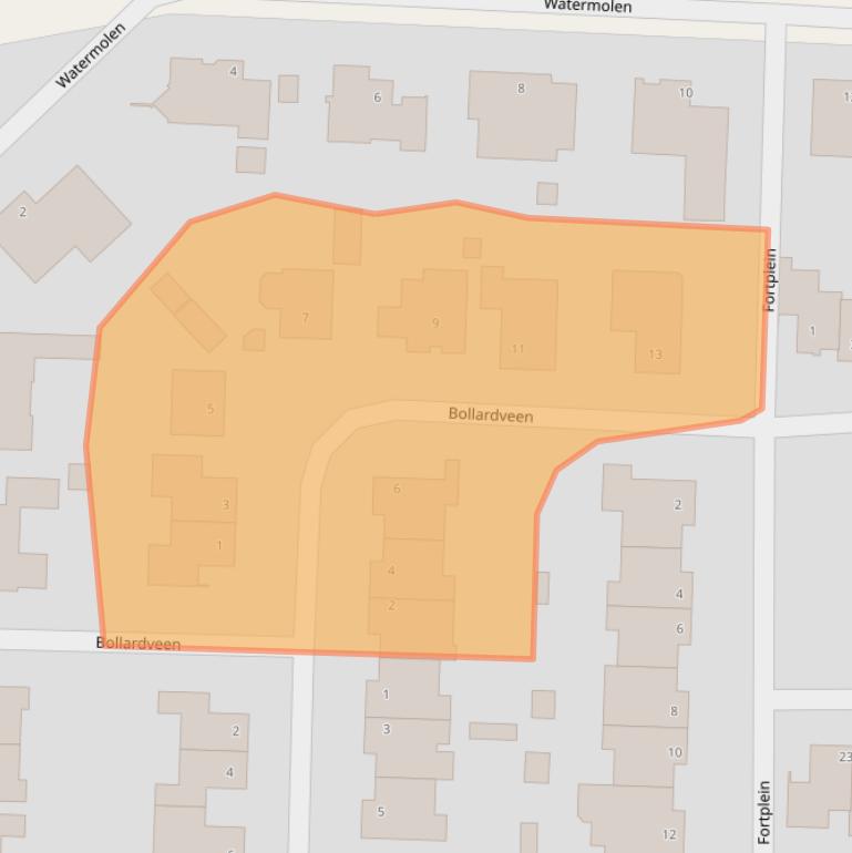 Kaart van postcodegebied 4651GN.