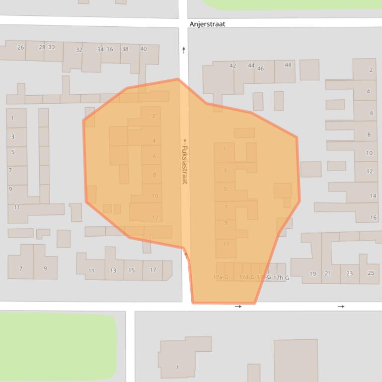 Kaart van postcodegebied 4651LG.