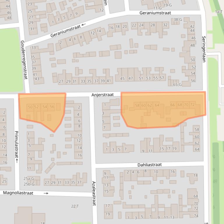 Kaart van postcodegebied 4651MK.