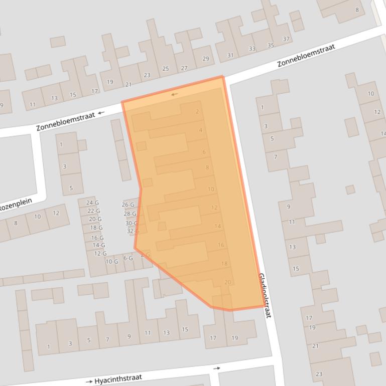 Kaart van postcodegebied 4651MP.