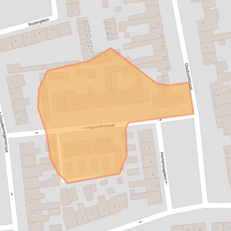 Kaart van postcodegebied 4651MR.